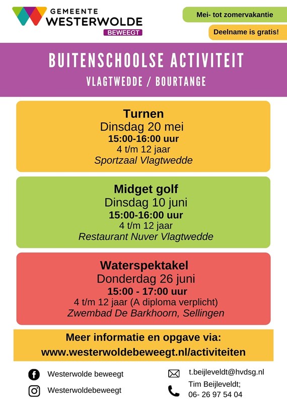 Flyer Mei  tot zomervakantie VW BOU